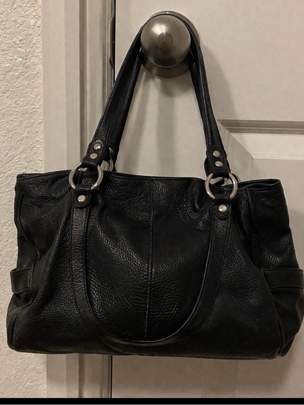 Maurizio Taiuti made in Italy Black Leather Women's Bag